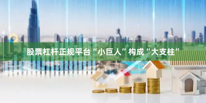股票杠杆正规平台“小巨人”构成“大支柱”